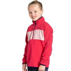 Craghoppers Girls Linden Half Zip Relaxed Fit Fleece Jacket