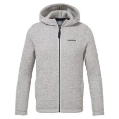 Craghoppers Boys Shiloh Hooded Relaxed Fit Fleece Jacket