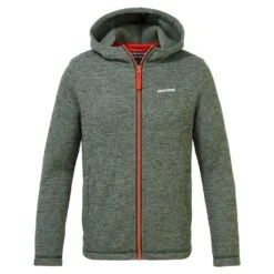 Craghoppers Boys Shiloh Hooded Relaxed Fit Fleece Jacket -Winter Apparel Store cka234b w61 03