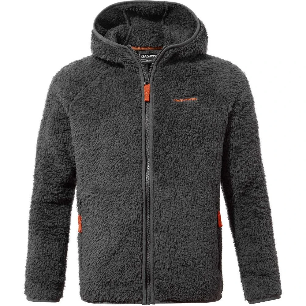 Craghoppers Boys Kaito Hooded Relaxed Fit Fleece Jacket Craghoppers Boys Kaito Hooded Relaxed Fit Fleece Jacket -Winter Apparel Store cka236b 7j8 03