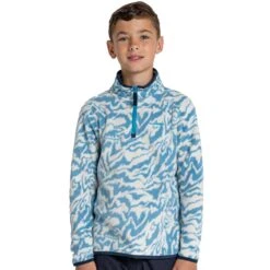 Craghoppers Boys Kana Half Zip Relaxed Fit Fleece Jacket