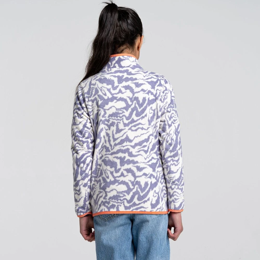 Craghoppers Girls Kana Half Zip Relaxed Fit Fleece Jacket Craghoppers Girls Kana Half Zip Relaxed Fit Fleece Jacket -Winter Apparel Store cka237g diq 02