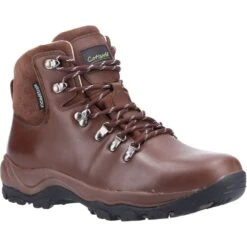 Cotswold Mens Barnwood Waterproof Leather Walking Boots