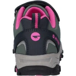 Hi Tec Girls Blackout Low Softshell Shoes -Winter Apparel Store hit103 pink 02