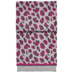 Joules Womens Trissy Jacquard Warm Winter Scarf -Winter Apparel Store jou1859 gryleo 03