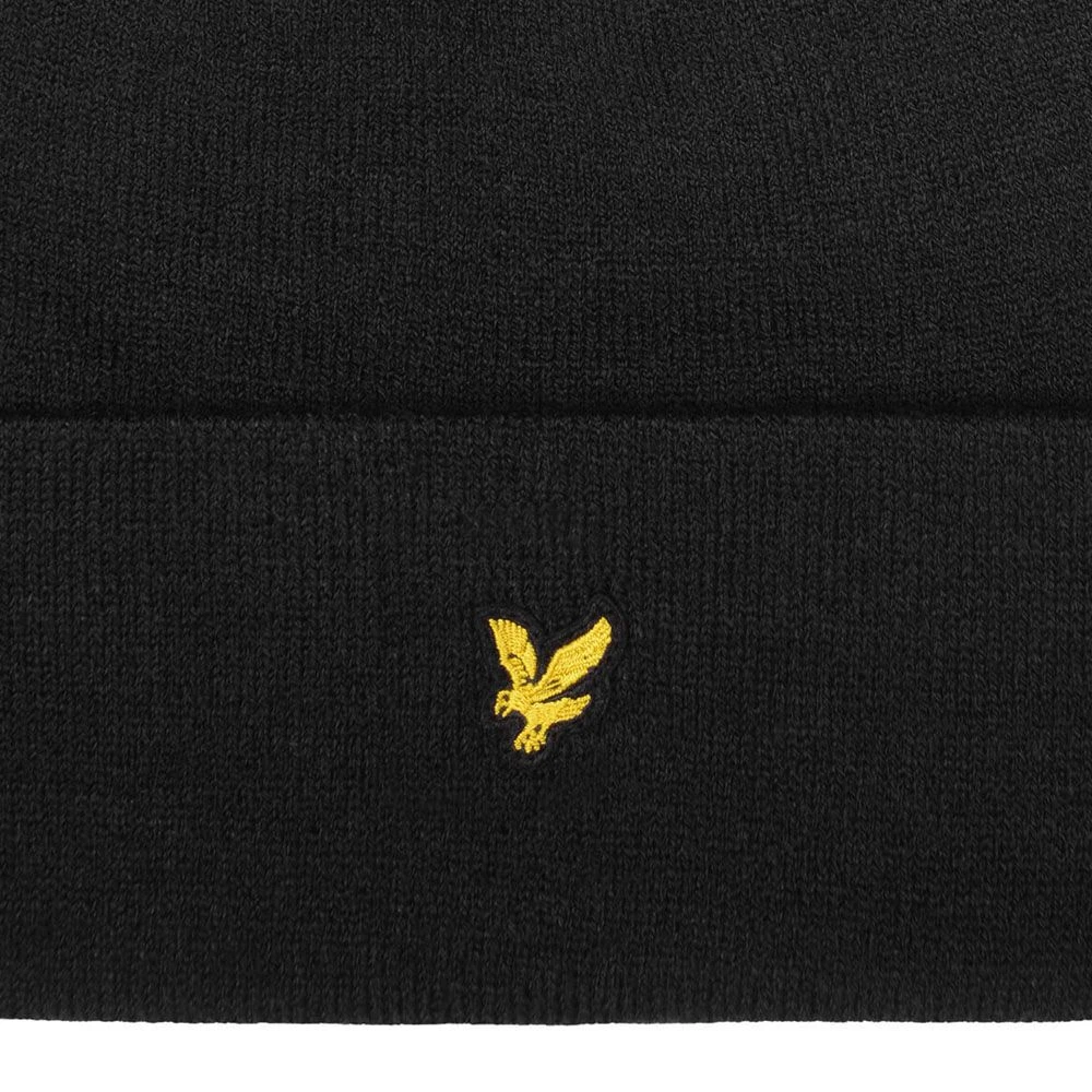 Lyle & Scott Mens Turn UpKnitted Beanie Hat Lyle & Scott Mens Turn UpKnitted Beanie Hat -Winter Apparel Store lyl088 572 03