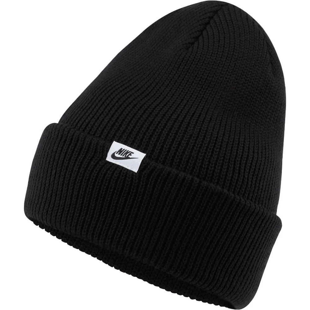 Nike Mens Cuffed Futura Golf Winter Beanie Hat Nike Mens Cuffed Futura Golf Winter Beanie Hat -Winter Apparel Store nk358 bkwh 01