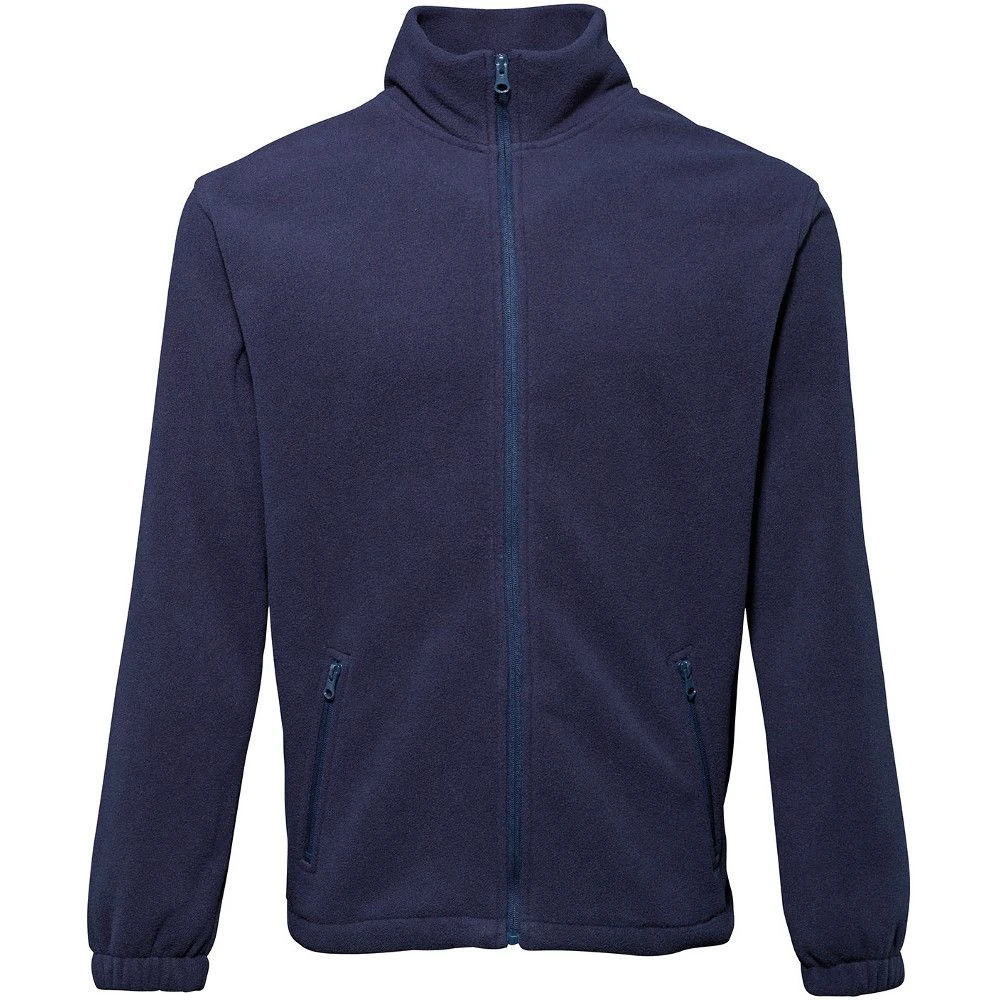 Outdoor Look Mens Warm Shaped Full Zip Fleece Jacket Outdoor Look Mens Warm Shaped Full Zip Fleece Jacket -Winter Apparel Store odl453 navy 01