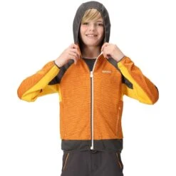 Regatta Boys Prenton II Full Zip Hooded Fleece Jacket