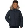 Regatta Boys Parkes Insulated Reflective Parka Coat