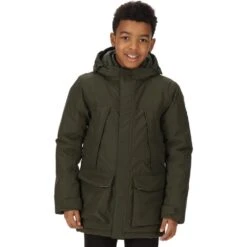 Regatta Boys Paddrick Waterproof Breathable Parka Coat