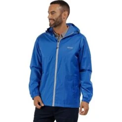 Regatta Mens Pack It III Waterproof Breathable Packable Jacket Coat