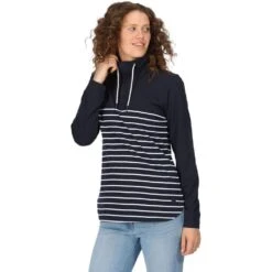 Regatta Womens Bayla Half Placket Pullover Fleece Top