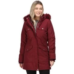 Regatta Womens Samiyah Waterproof Hooded Parka Jacket Coat