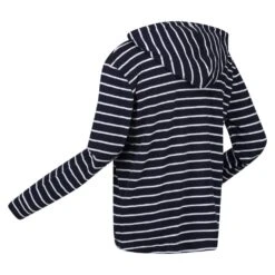 Regatta Womens Monsal Striped Hooded Top Hoodie -Winter Apparel Store rwt270 5xi 06 1