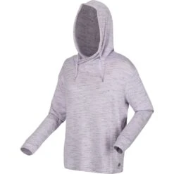 Regatta Womens Monsal Striped Hooded Top Hoodie -Winter Apparel Store rwt270 j8s 01 1