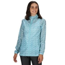 Regatta Womens Printed Pack It Waterproof Packable Jacket