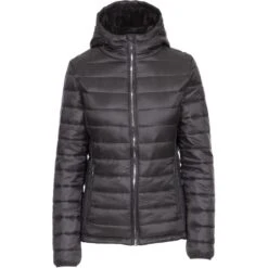 Trespass Womens Valerie Padded Hooded Warm Jacket Coat
