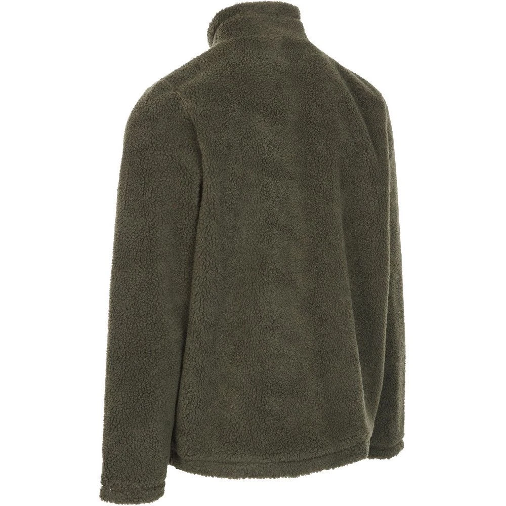 Trespass Mens Buck AT300 Full Zip Sherpa Fleece Jacket Trespass Mens Buck AT300 Full Zip Sherpa Fleece Jacket -Winter Apparel Store tre4613 ivy 02